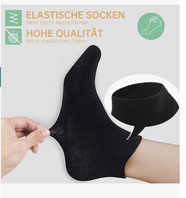 Qualität der FALARY Sneaker Socken