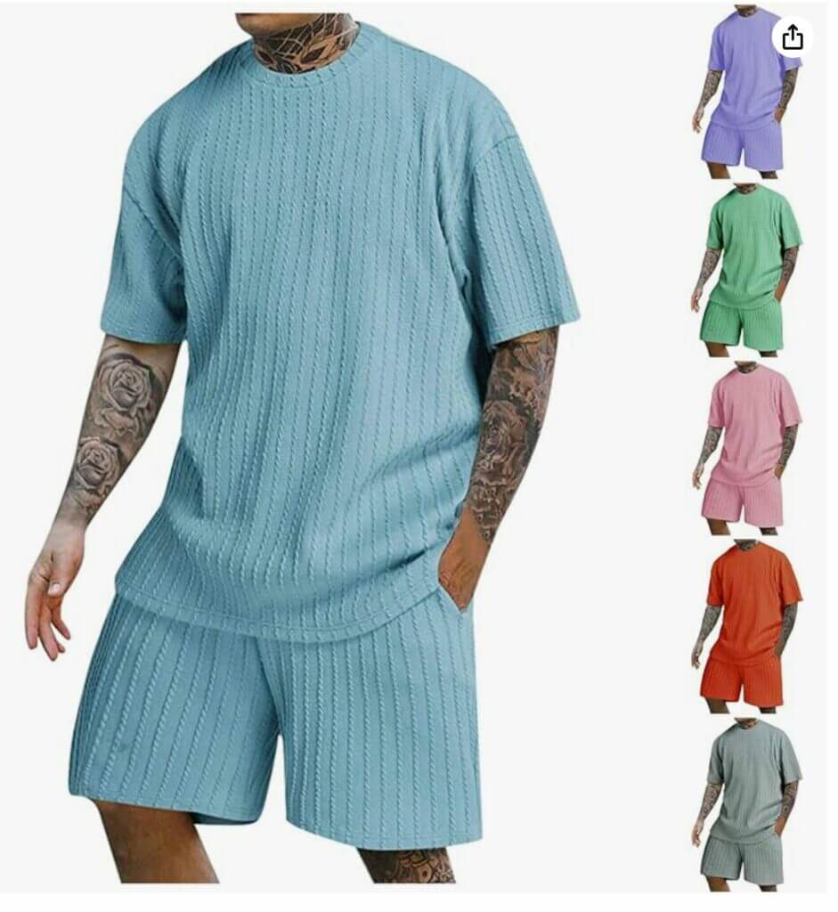 Herren Freizeitanzug Set – 50% Rabatt  