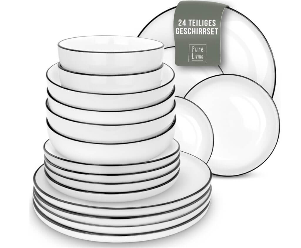 Geschirrset für 6 Personen im Scandi Style – 65% Rabatt