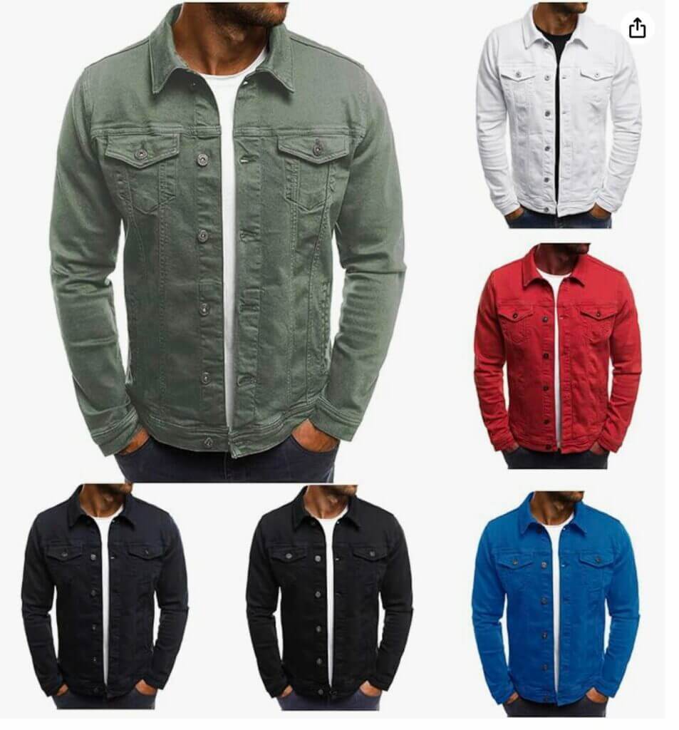 Herren Jeansjacke – 50% Rabatt