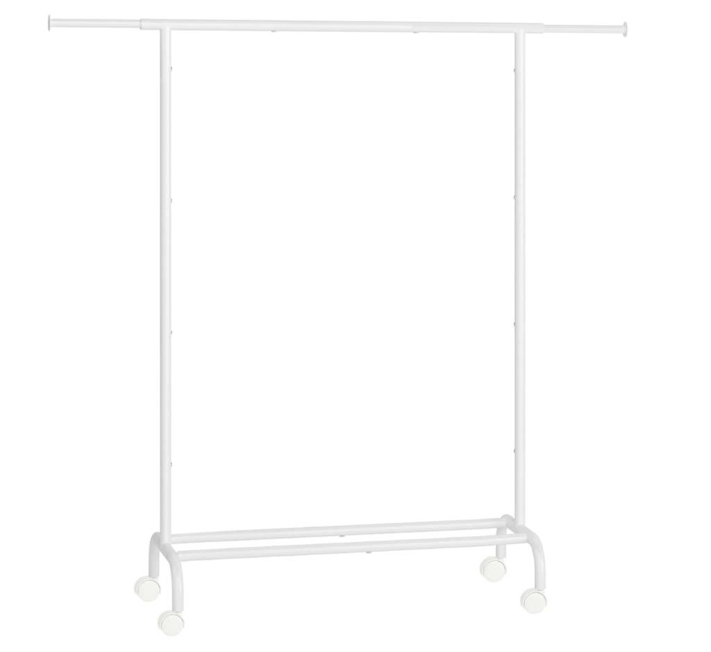 SONGMICS Kleiderständer auf Rollen – 44% Rabatt