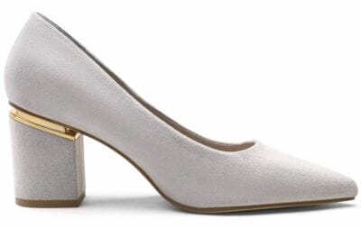 Elegante DREAM PAIRS Damen Pumps mit spitzer Spitze und Metallic-Details. Stilvoll und komfortabel für jeden Anlass.
