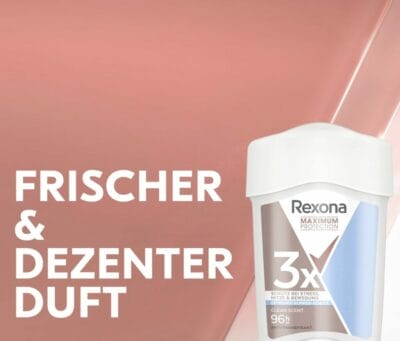 Frischer Duft von Rexona