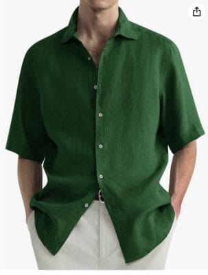 Kurzarm Hemd für Herren