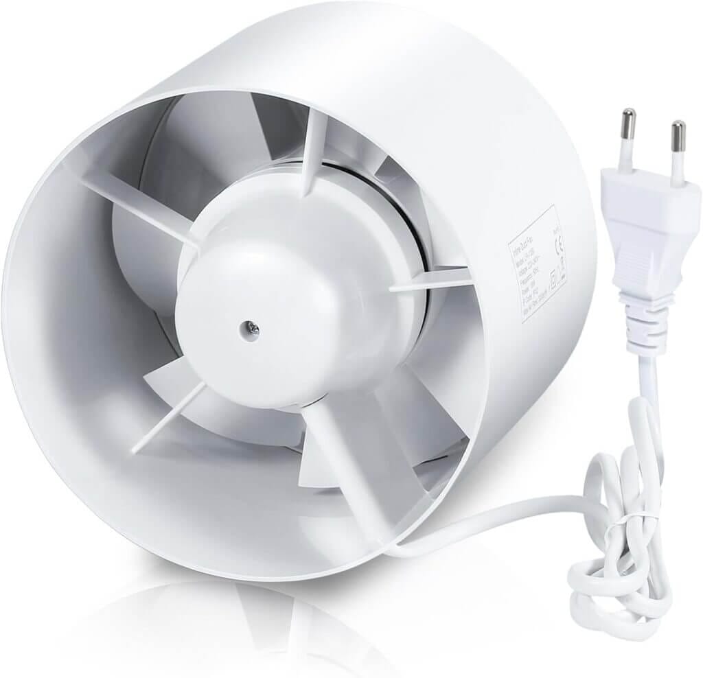 Badlüfter Rohrventilator 100mm – 30% Rabatt