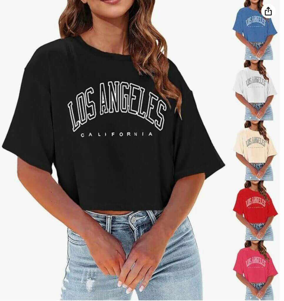 T-Shirt für Damen – 50% Rabatt