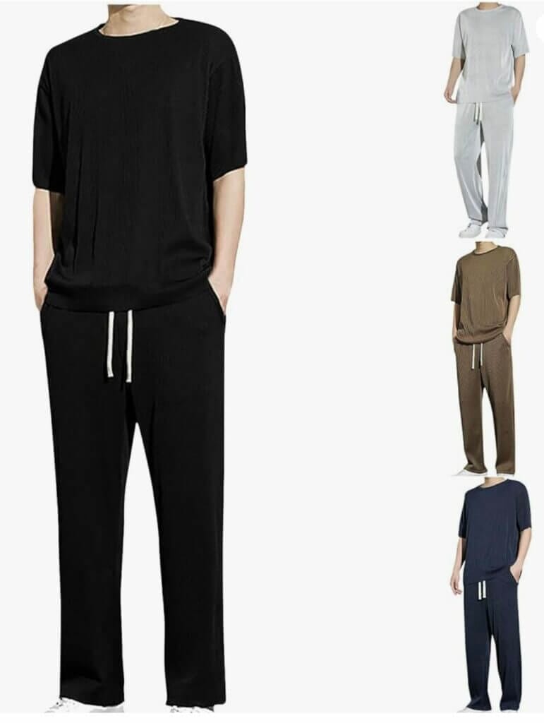 XINYUNZU Herren Trainingsanzug Set – 60% Rabatt