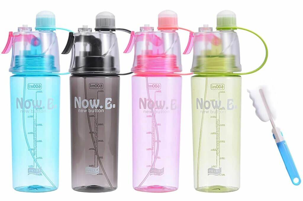 Sport Trinkflasche mit Strohhalm – 50% Rabatt