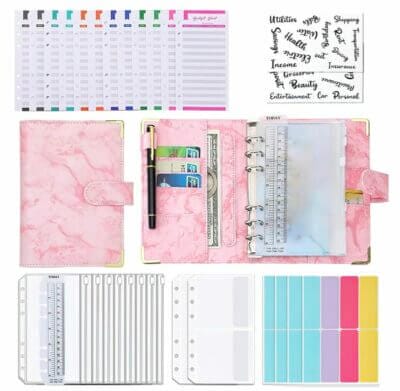 Budget Planner A6 Ringbuch