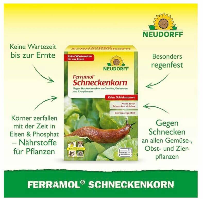 Bestseller Nr. 1 Neudorff Ferramol Schneckenkorn