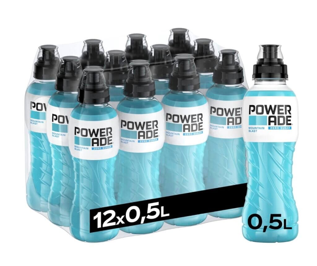 Powerade Sports Mountain Blast Zero und andere Sorten – 38% Rabatt