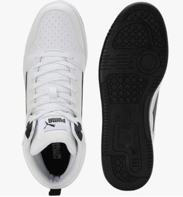 PUMA Unisex Rebound V6 Sneaker white black