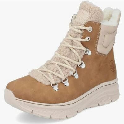 Rieker Damen 48030 Schnürstiefel