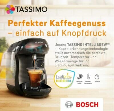 Tassimo Intellibrew Kapselerkennungstechnologie Erklärung