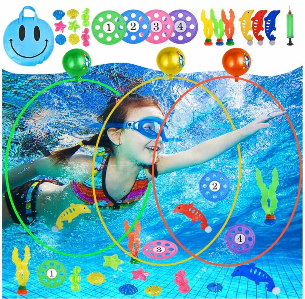 Faburo 23 Stück Tauchringe-Set – 50% Rabatt