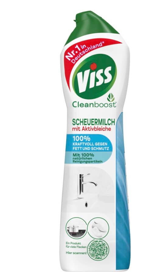Viss Cleanboost Scheuermilch mit Aktivbleiche – 30% Rabatt