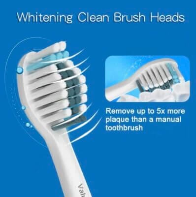 16er Aufsteckbürsten-Set: Kompatibel mit Philips Sonicare, Whitening und Precision Clean, für strahlende Zähne.