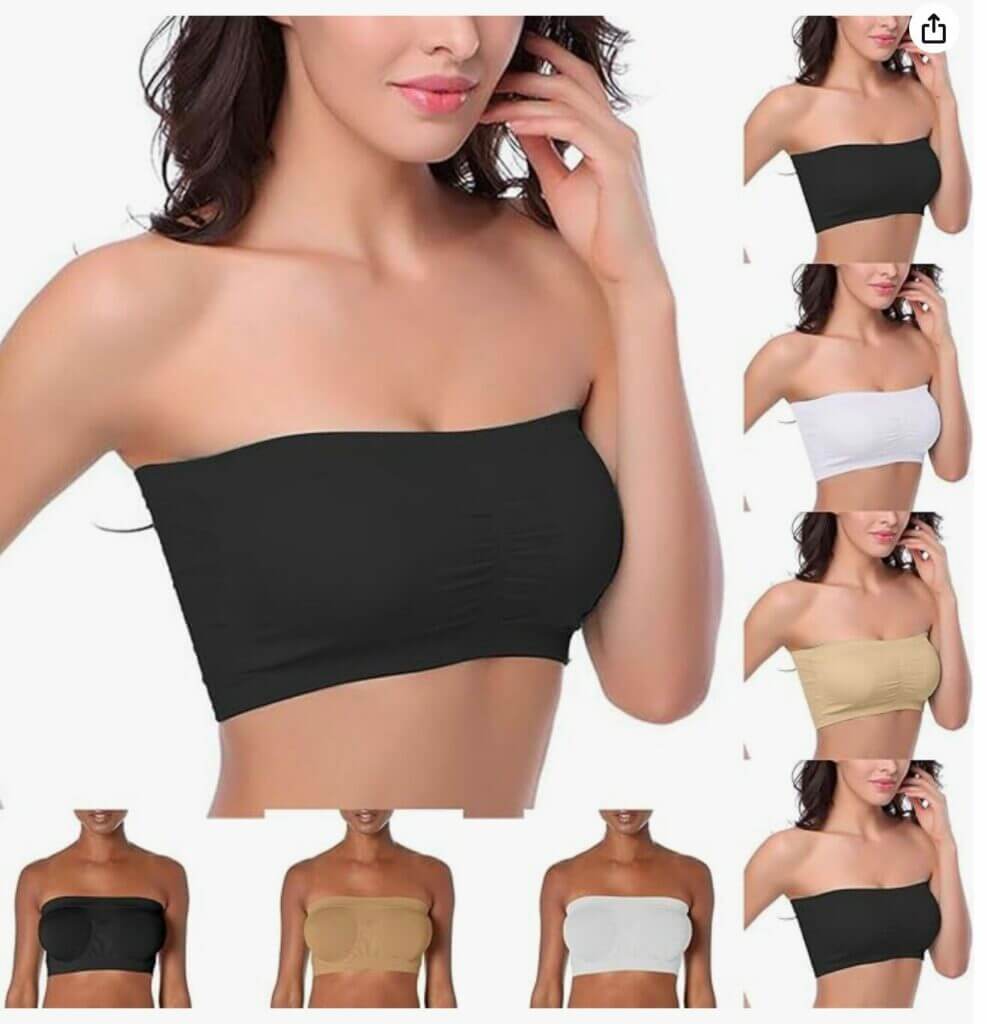 Damen Bandeau BH von Modaworld – 70% Rabatt