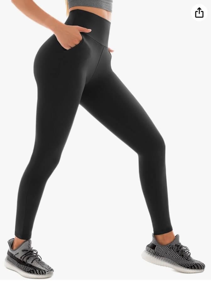 Sanpetix Women’s High Waist Sport Leggings – 54% Rabatt