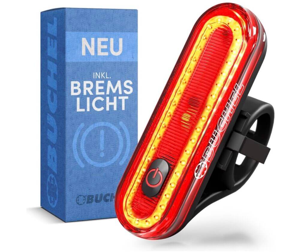 Büchel Fahrrad Rücklicht LED Micro Lens COB – 30% Rabatt
