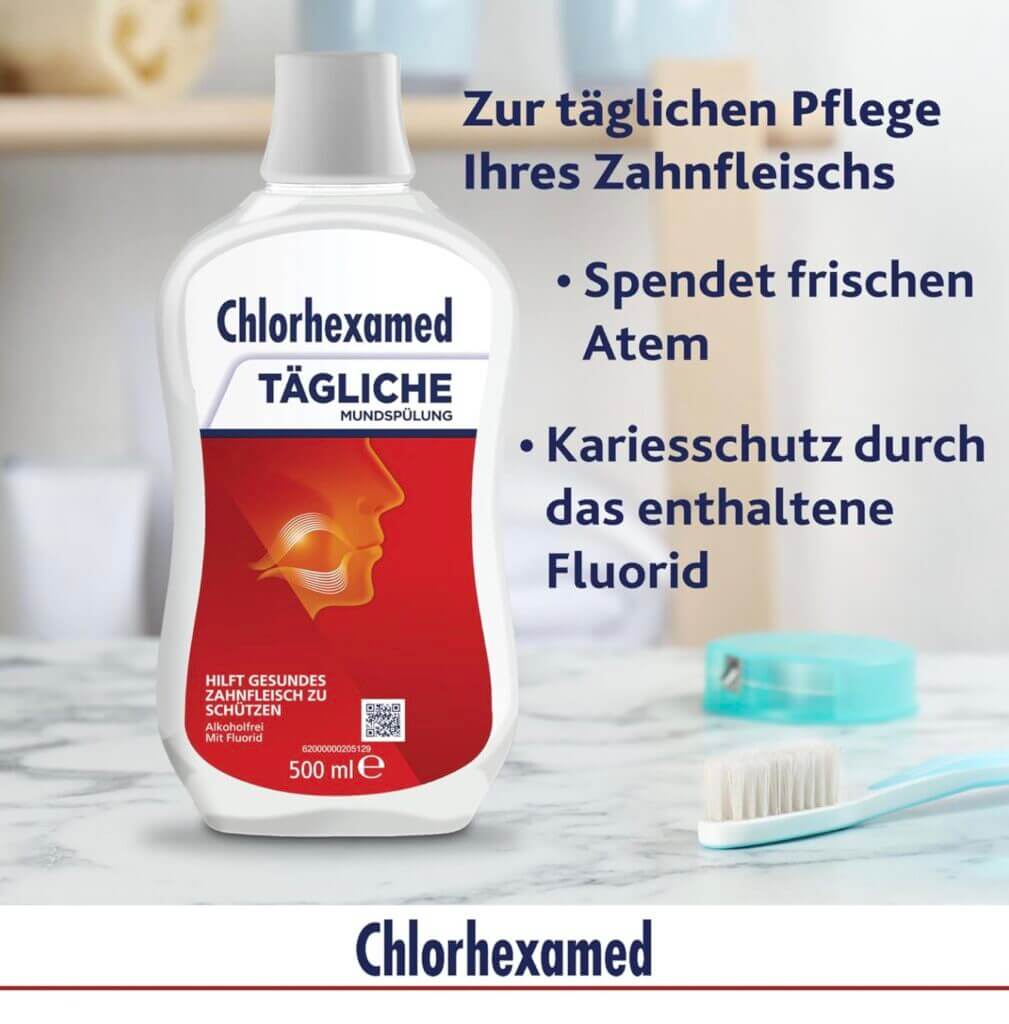 Chlorhexamed Tägliche Mundspülung, 500 ml – 32% Rabatt
