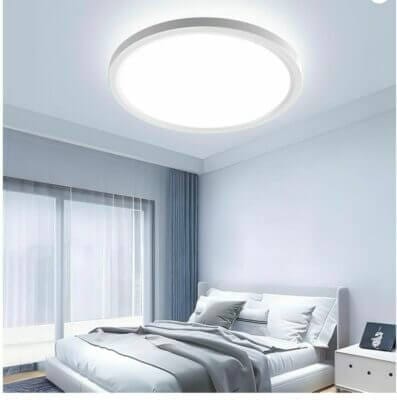 OTREN LED Deckenlampe mit rundem modernen Design, an der Decke, erleuchtet ein modernes Zimmer 
