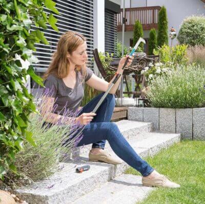 Einsatz Beispiel Gardena combisystem-Fugenkratzer