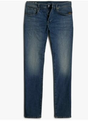 Herren Jeans Washed Blue Slim Jeans