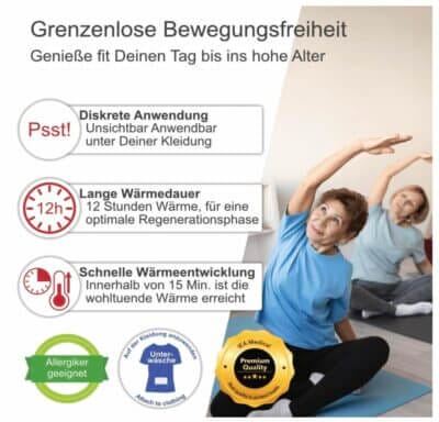 IEA Medical Nackenwärmer XL - 70% Rabatt 5 Anwendungsbeispiele IEA Medical Nackenwärmer XL
