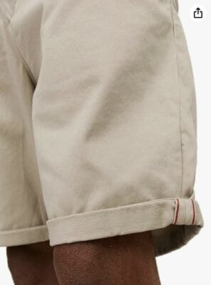 JACK & JONES Chino Shorts: Regular Fit, zeitlos, trendig, maschinenwaschbar, ideal für Freizeit und Arbeit.
