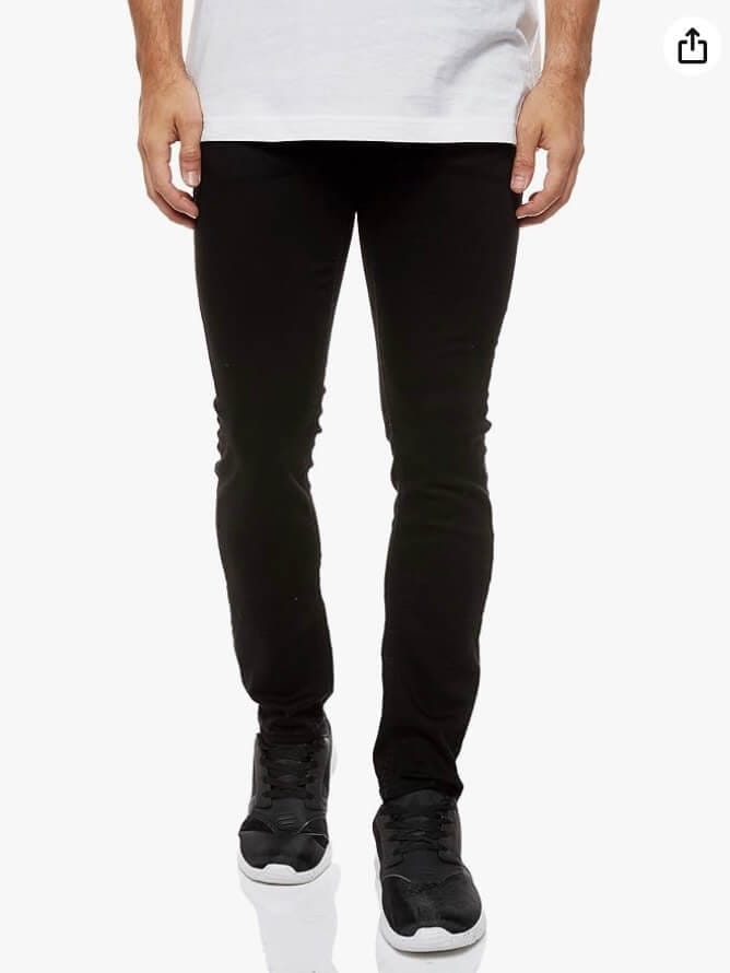JACK & JONES Slim Fit Jeans Black Denim – 43% Rabatt