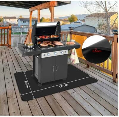 Jopassy Grillmatte Schütze deinen Boden beim Grillen mit den Jopassy Grillmatten – extra groß und pflegeleicht.