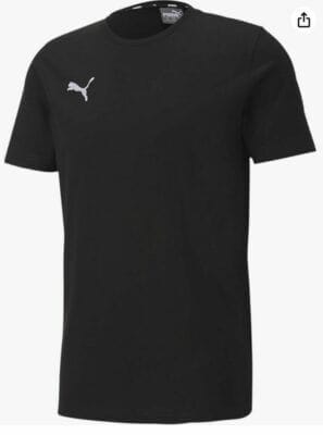 PUMA Herren T-Shirt - Schwarz - 41% Rabatt 4 Puma Herren T-Shirt Vorderansicht in Schwarz