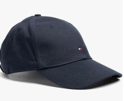 Tommy Hilfiger Herren Kappe, dunkelblau mit typischem Logo 