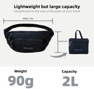 Ultraleicht Faltbar Bauchtasche