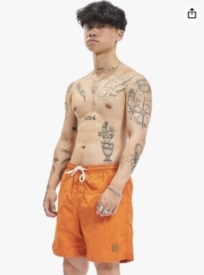 Stilvolle Urban Classics Badehose: Optimaler Sitz, schnelltrocknend und in XS bis 5XL erhältlich.