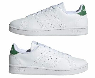 adidas Herren sneaker advantage in weiß von beiden Seiten gesehen
