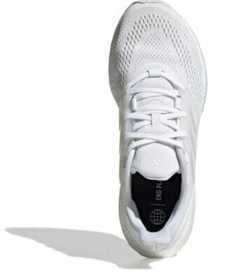 adidas Pureboost White Sneaker von oben gesehen