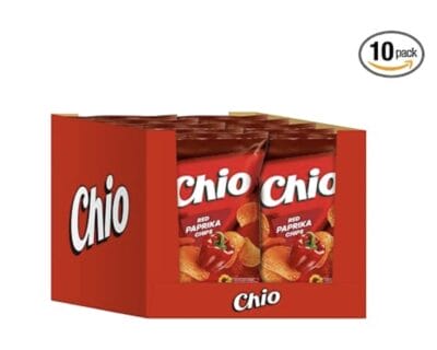 chio chips red paprika 10 Tüten im Karton