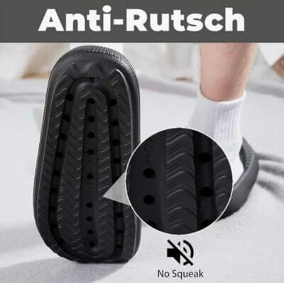 Sumvov Cozyslides Original Schlappen mit Anti Rutsch Sohle