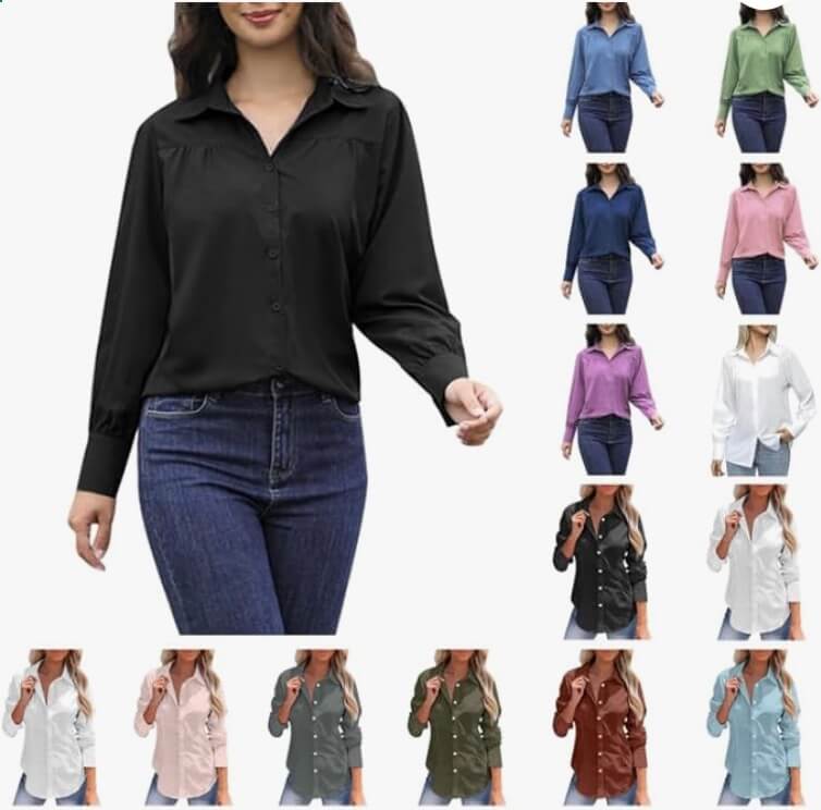 Dyhxuan Bluse für Damen – 50% Rabatt