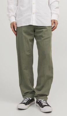 JACK and JONES Herren Hose mit lockerem Fit