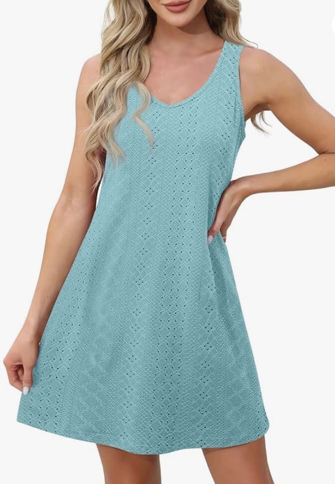 Ärmelloses Sommerkleid – 50% Rabatt