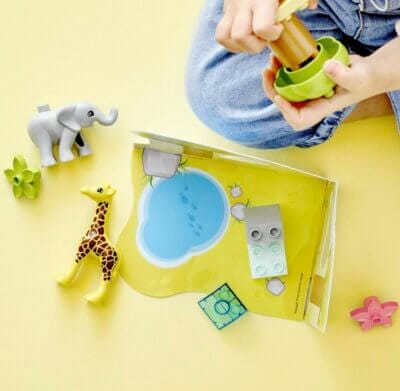 Lego Duplo Spielset mit Kulisse