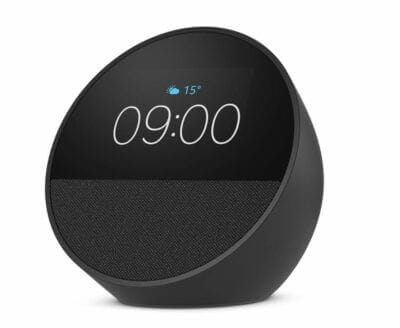 Neuer Amazon Echo Spot (2024): Smarter Wecker mit Alexa, großartiger Klang, personalisierbar, datenschutzfreundlich, nachhaltig.