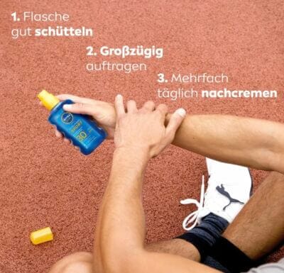 NIVEA SUN UV Dry Protect Sport Sonnenspray mit leichter Anwendung in einer praktischen Sprühflasche 