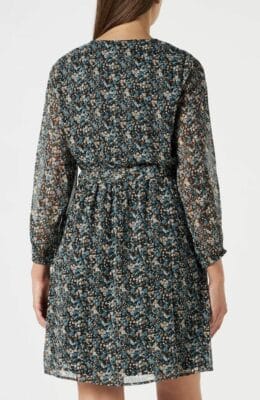 ONLY Damen Kleid mit schicken Muster perfekt für den Sommer 