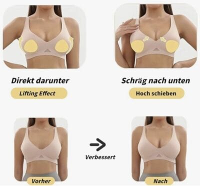 selbstklebende Push Up Pads für Damen 