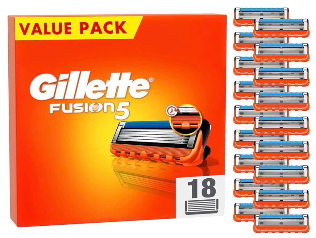 Gillette Fusion Rasierklingen – 24% Rabatt