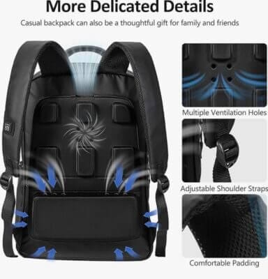 Reise-Rucksack mit USB-C Anschluss
